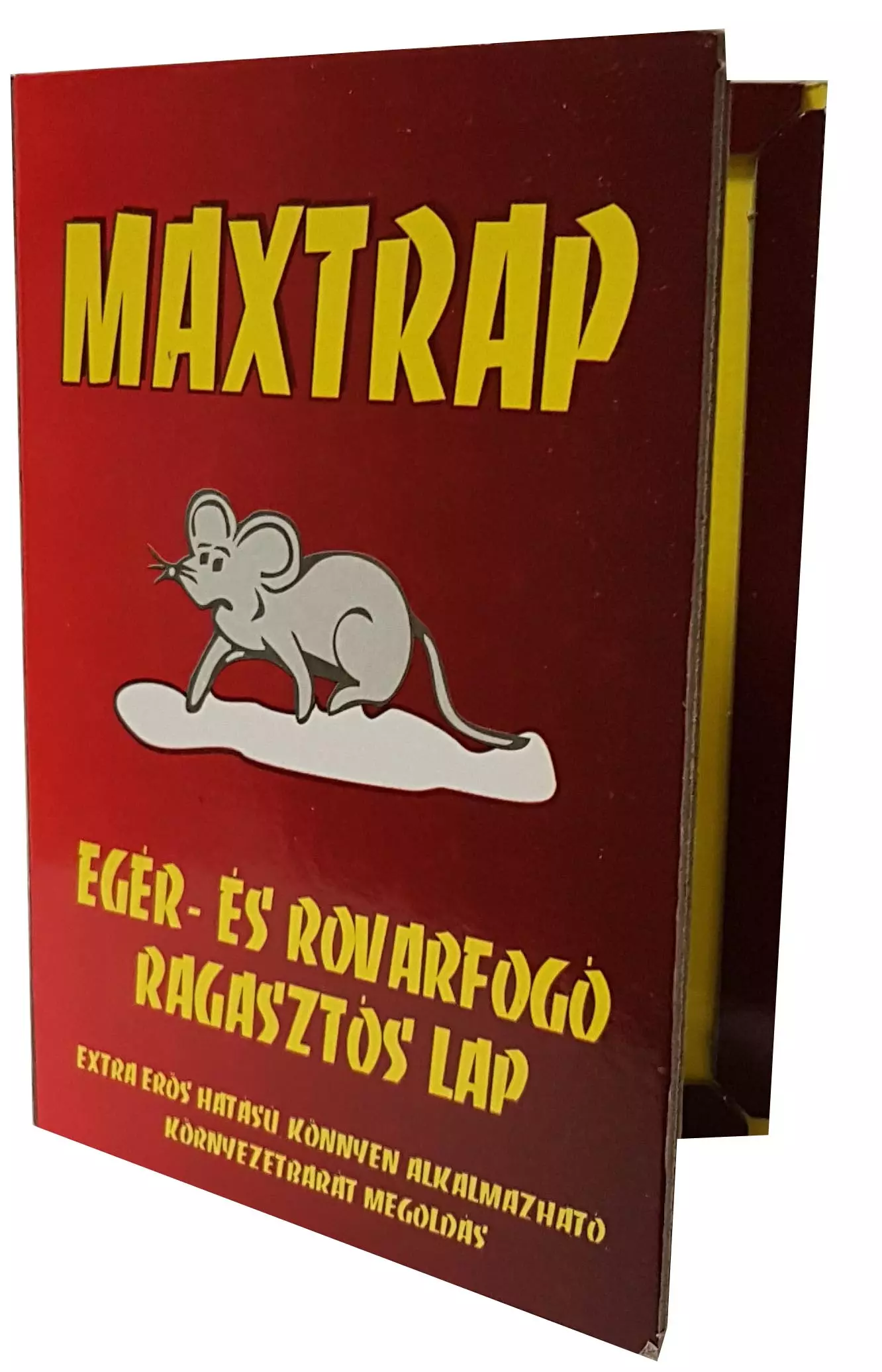 Ragasztós egér-patkány és rovarfogó lap, (Nagy formára hajtható, Maxtrap)