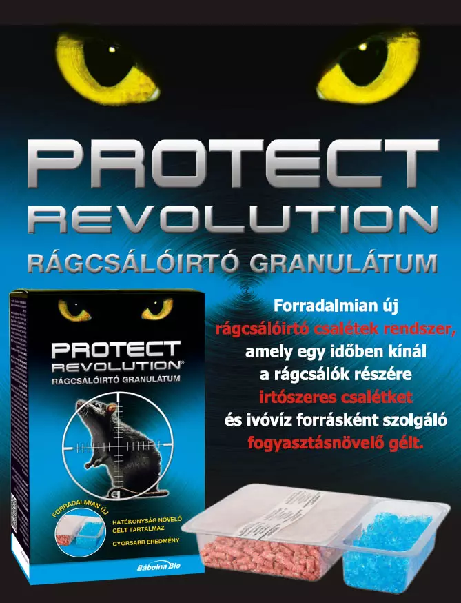 Protect® Revolution rágcsálóirtó granulátum (egér, patkány) 150 g