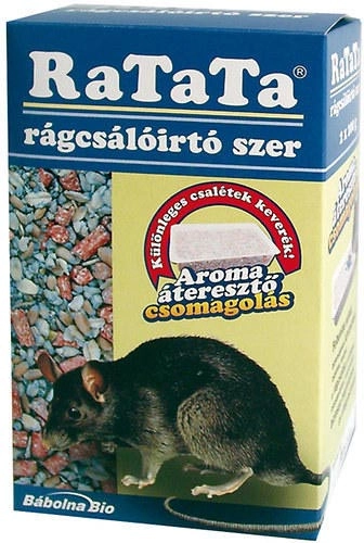 RaTaTa rágcsálóirtó szer (egér, patkány) 150 g