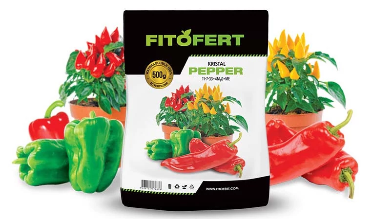  FitoFert Kristal Pepper műtrágya 11-7-33+4MgO+ME 500g