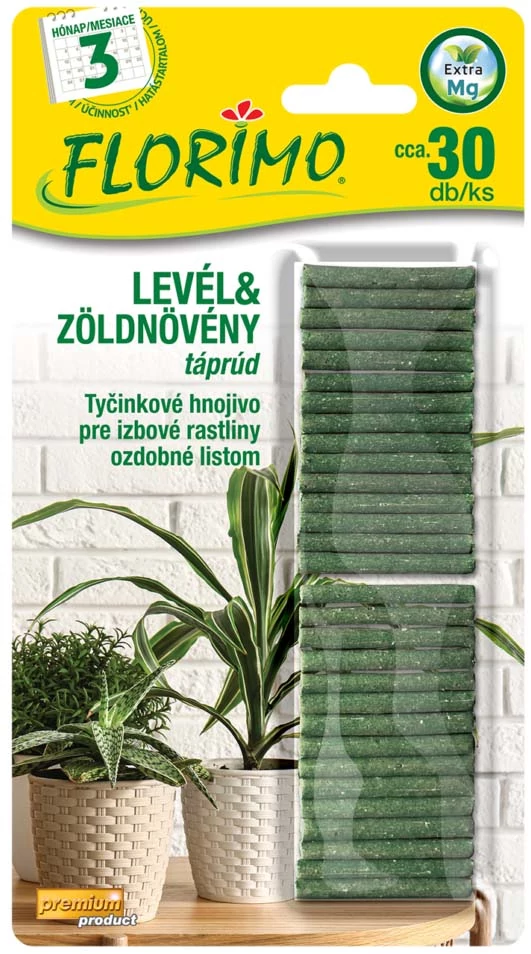 Florimo Levél és zöld növény táprúd 30 db