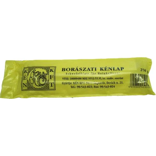 Borászati kénlap 250 g kb. 50 db