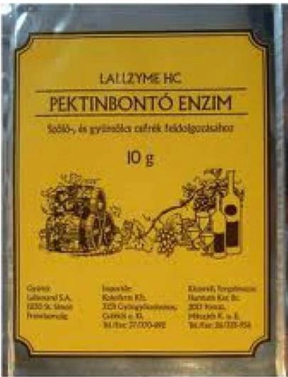 Pektinbontó enzim Lallzyme HC 10 g
