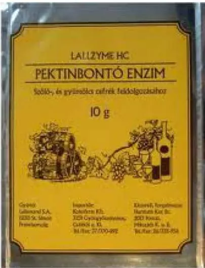 Pektinbontó enzim Lallzyme HC 10 g