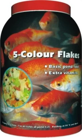 Lebegő haleledel Flakes 5 színű 1500 ml