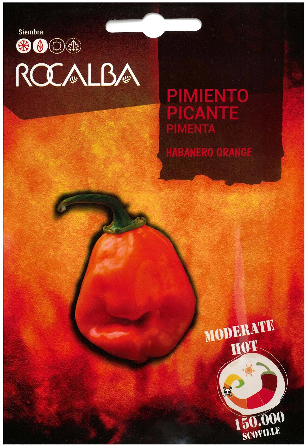 Chili paprika -  Habanero Orange RA