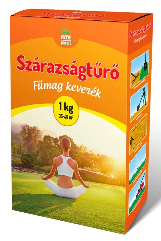 KITE szárazságtűrő fűmagkeverék 1 kg