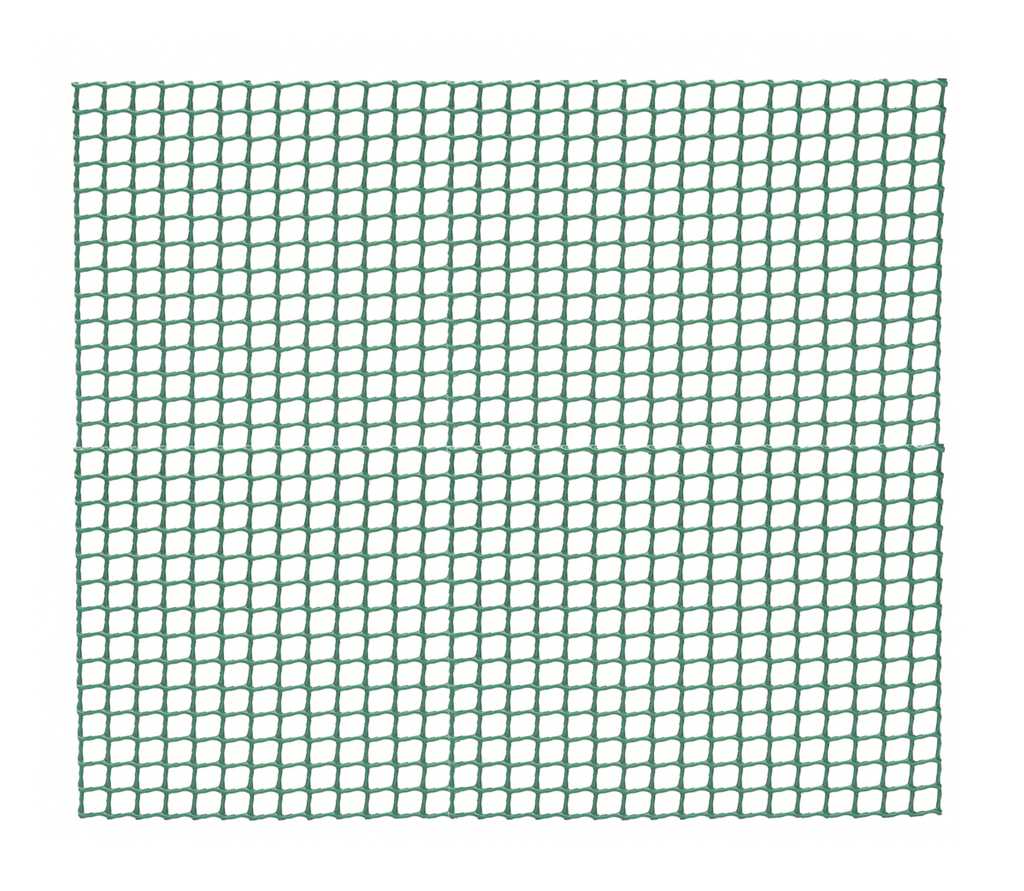 Műanyag kerítés 1 m magas 5 mm x 5 mm, zöld