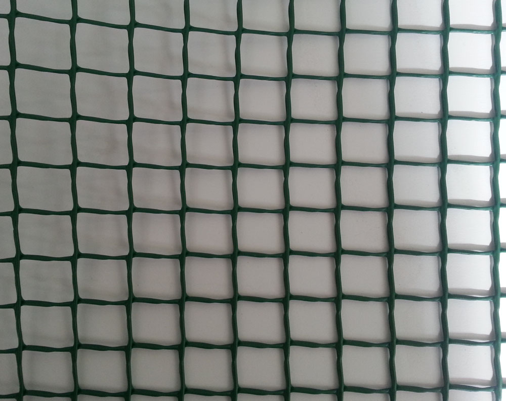 Műanyag kerítés 1 m magas 20 mm x 20 mm, zöld